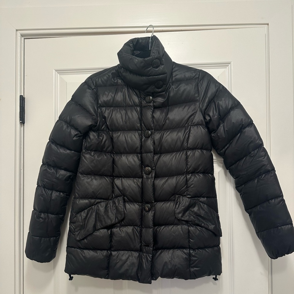 Duvetica down black puffer jacket